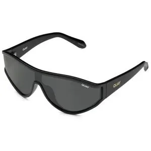 QUAY Secret Set Sunglasses Polarized Black Shield Frame Black Lens Unisex NWT Quay Australia | Accessories | Quay Secret Set Sunglasses  main image 3